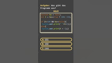Testfrage inline-if und normales if-else in Java