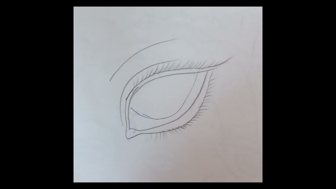 Eye drawing. YouTube