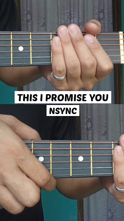 This I Promise You - NSYNC | Guitar Tutorial For Beginners #thisipromiseyou #nsync #guitartutorial