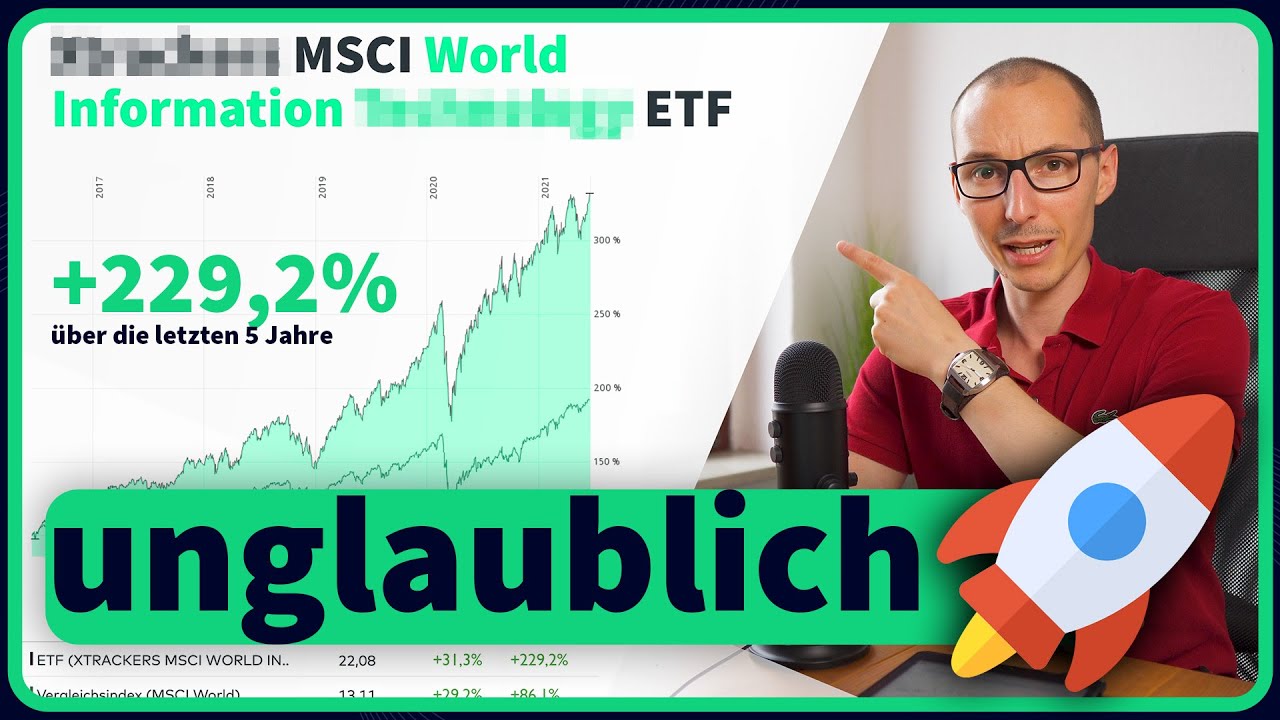 Die 3 besten ETFs der letzten 5 Jahre - YouTube