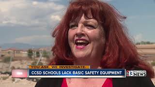 Safety advocate appalled by lack of school safety equipment
