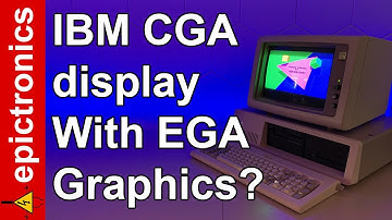 IBM 5153 CGA Monitor. Teardown and restoration. Why is it making such a loud high pitch noise?