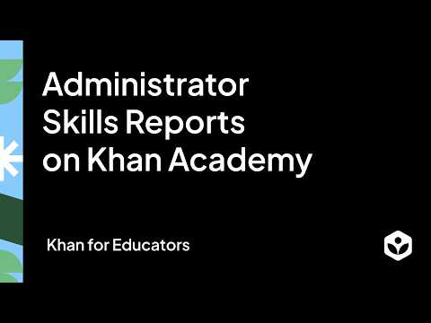 Administrator Skills Reports