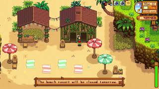 How to stop Villagers from escaping Pelican Town by going into the Beach Resort that you just built