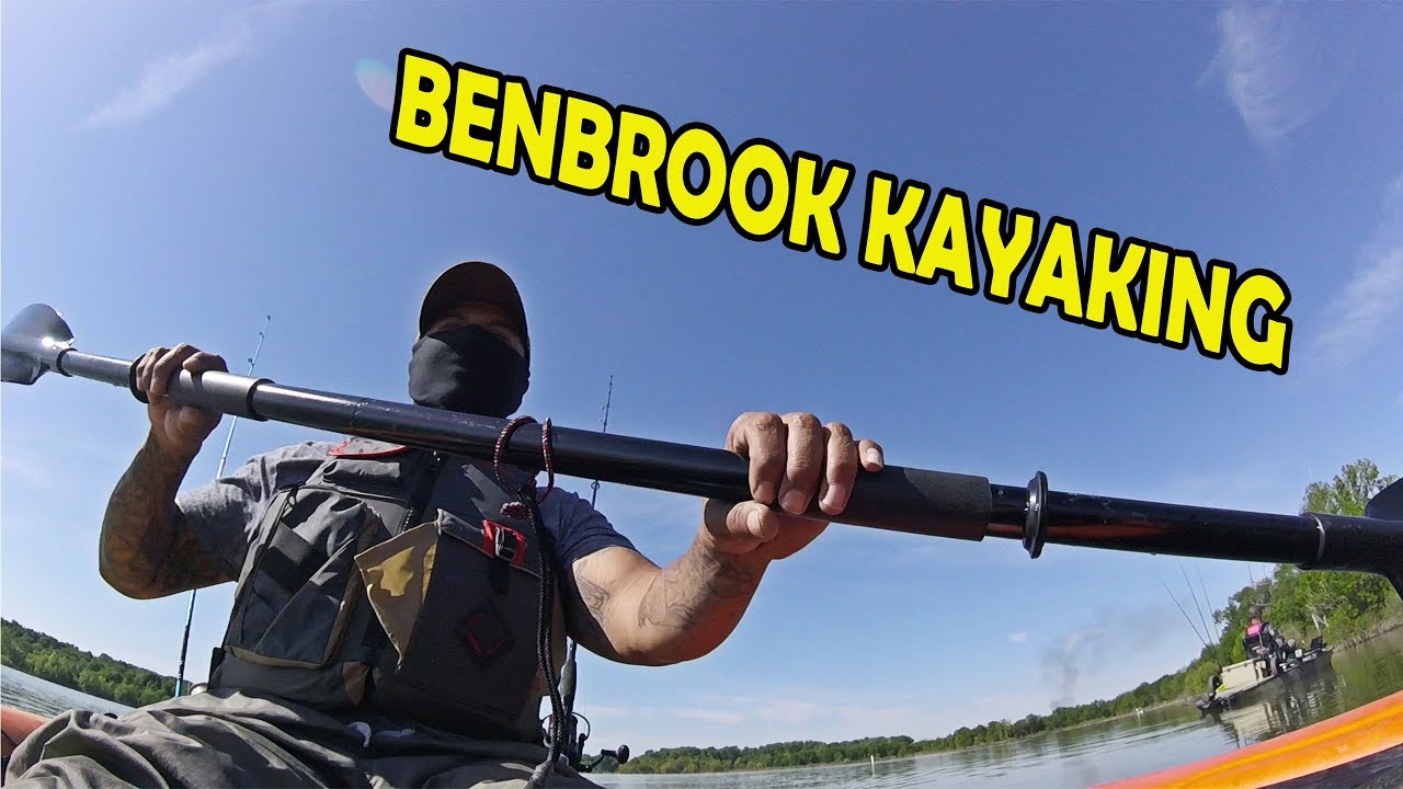 Camping and kayaking/fishing on Benbrook lake. - YouTube
