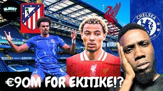 €90M for Ekitike?! Liverpool’s Shocking Record Signing, Chelsea to Cash In BIG on Veiga?