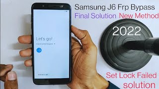 Samsung galaxy j6/8/6+/7 Frp bypass all models Android 9&10 virsion New Method (2022) 100% Working