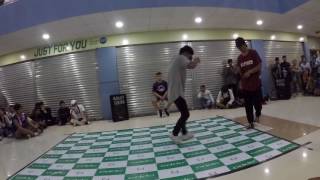 RK (GANDAKI BBOYS) VS ZAP (THE SOULMATES CREW) /TOP 8 BATTLE/ BREAK TO BREATH VIL.1