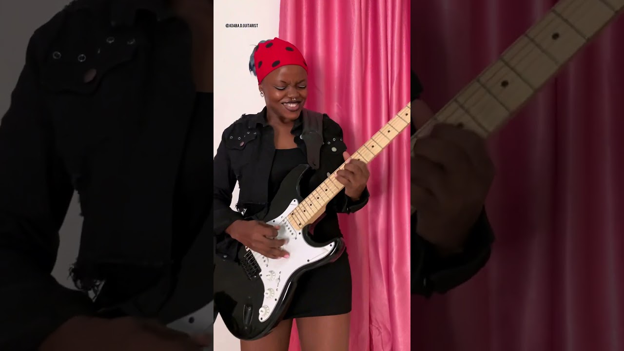 One side. 🎸🖤. @iyanya