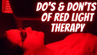 The Do's and Don'ts of Red Light Therapy You Need to Know