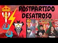 Desastre, verguenza y espectaculo Circense el el Molinon @sportingdegijon @AlbaceteBalompie1939 3-4