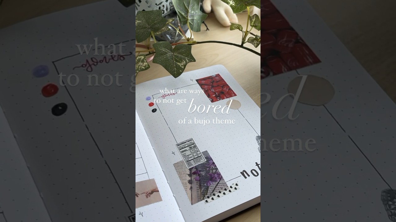 SIMPLIFY the bullet journal process so you don’t get bored 💋 bujo tips and tricks for beginners