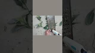 DIY Cheese Grater Floral Decor – Unique Kitchen Makeover Idea 🌿