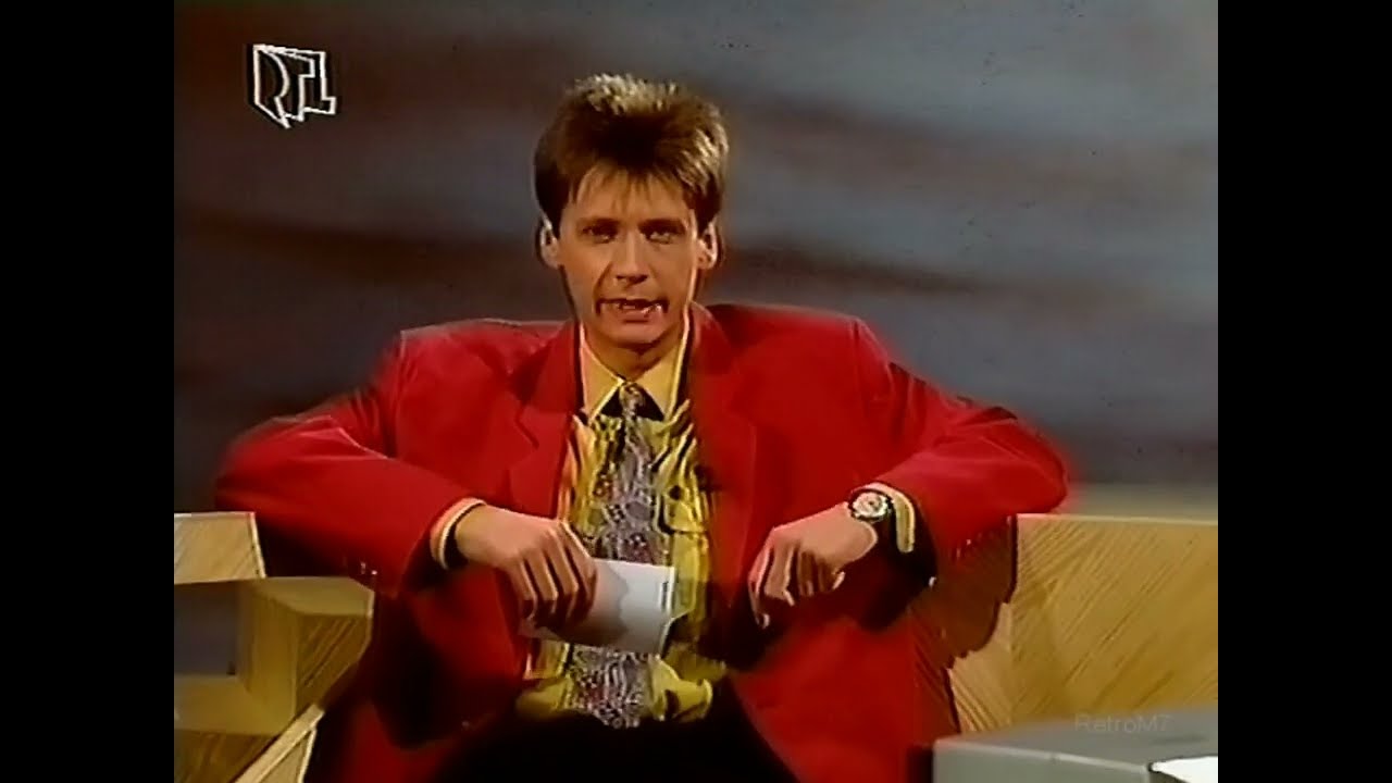 RTLplus Ansage & Intro erste Stern TV Sendung Mi. 4.4.1990