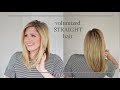 How to flat iron your hair with VOLUME! No flat hair here folks.