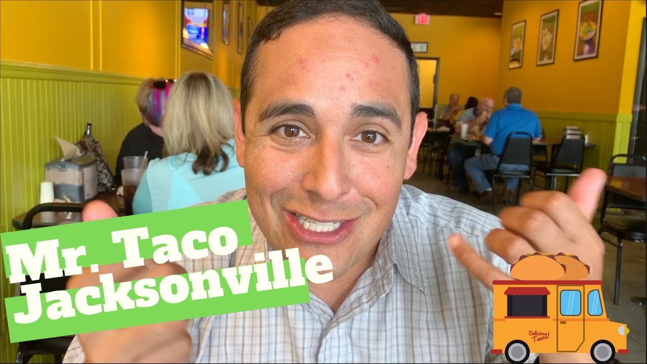 AWESOME TACOS in Jacksonville, FL Mr. Taco YouTube