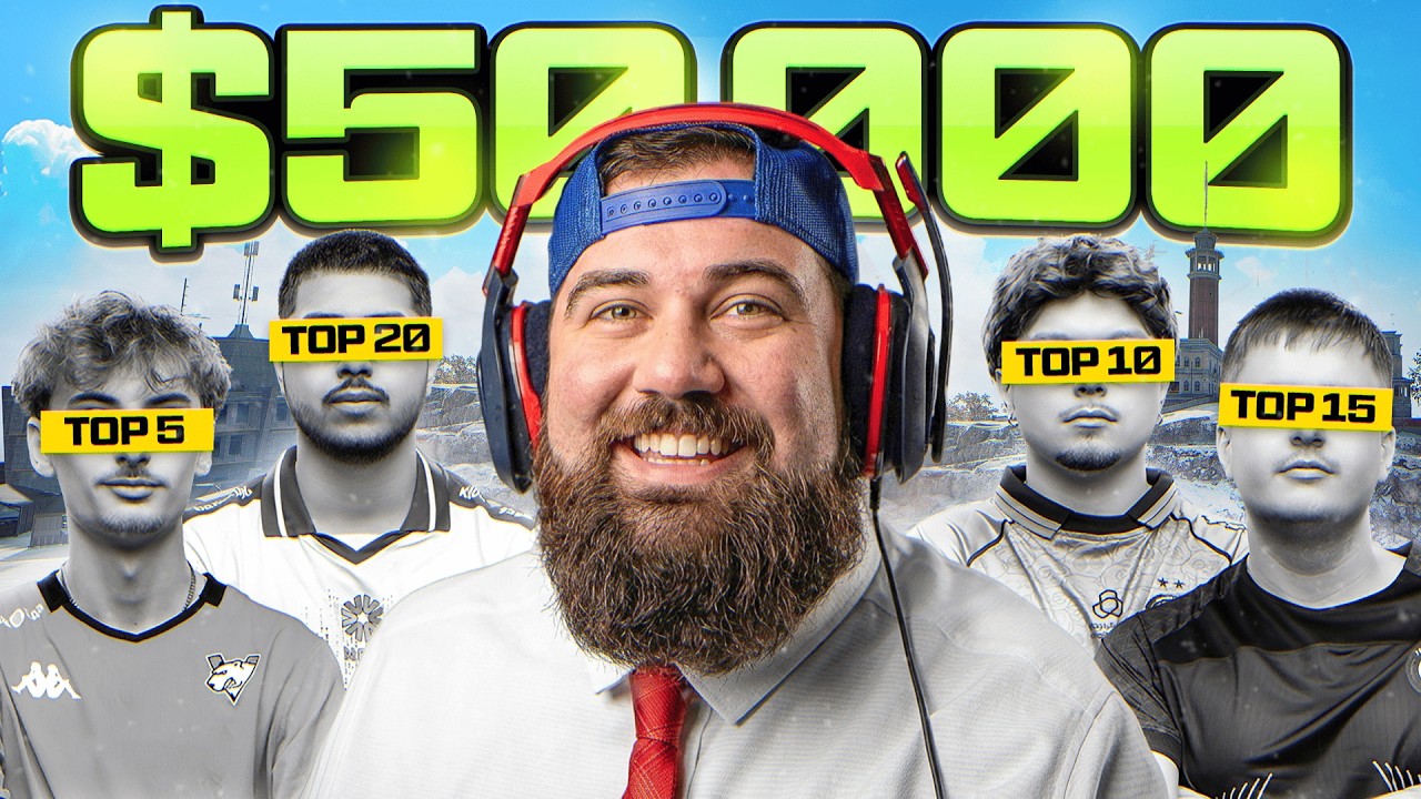 50 Streamers Compete for $50K in Warzone!