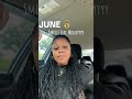 JUNE SMELLS LIKE MONEY