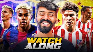 Barcelona Vs Atletico Madrid Laliga Live Reaction | Hate-love Watchalong | Divyansh