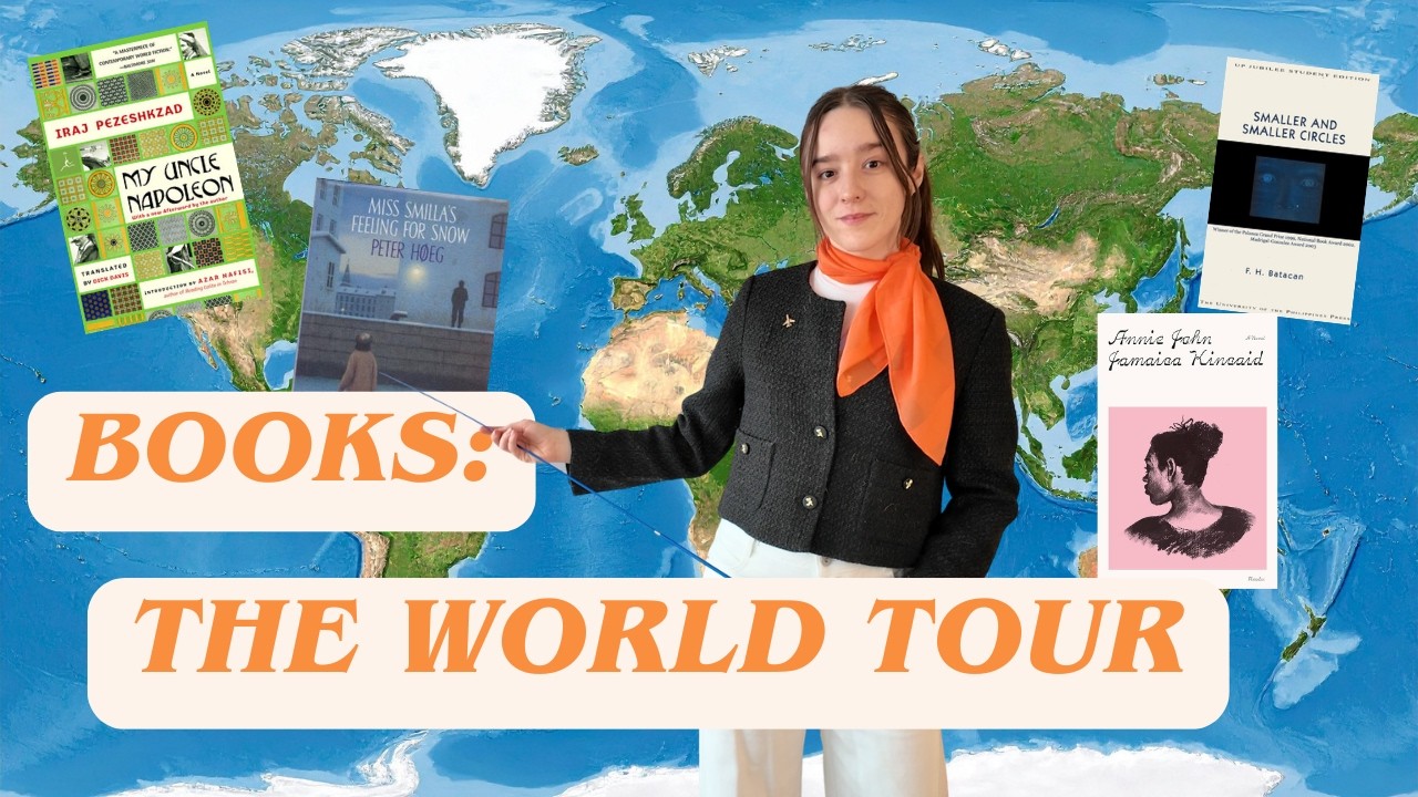 a book from every country ✈️ WORLD TOUR BOOKCLUB 2026