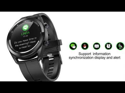 Смарт-часы с поворотным безелем TK88 - YouTube