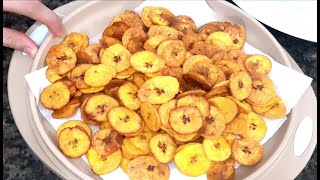 Banana Frita Simples – Crocante e Sequinha