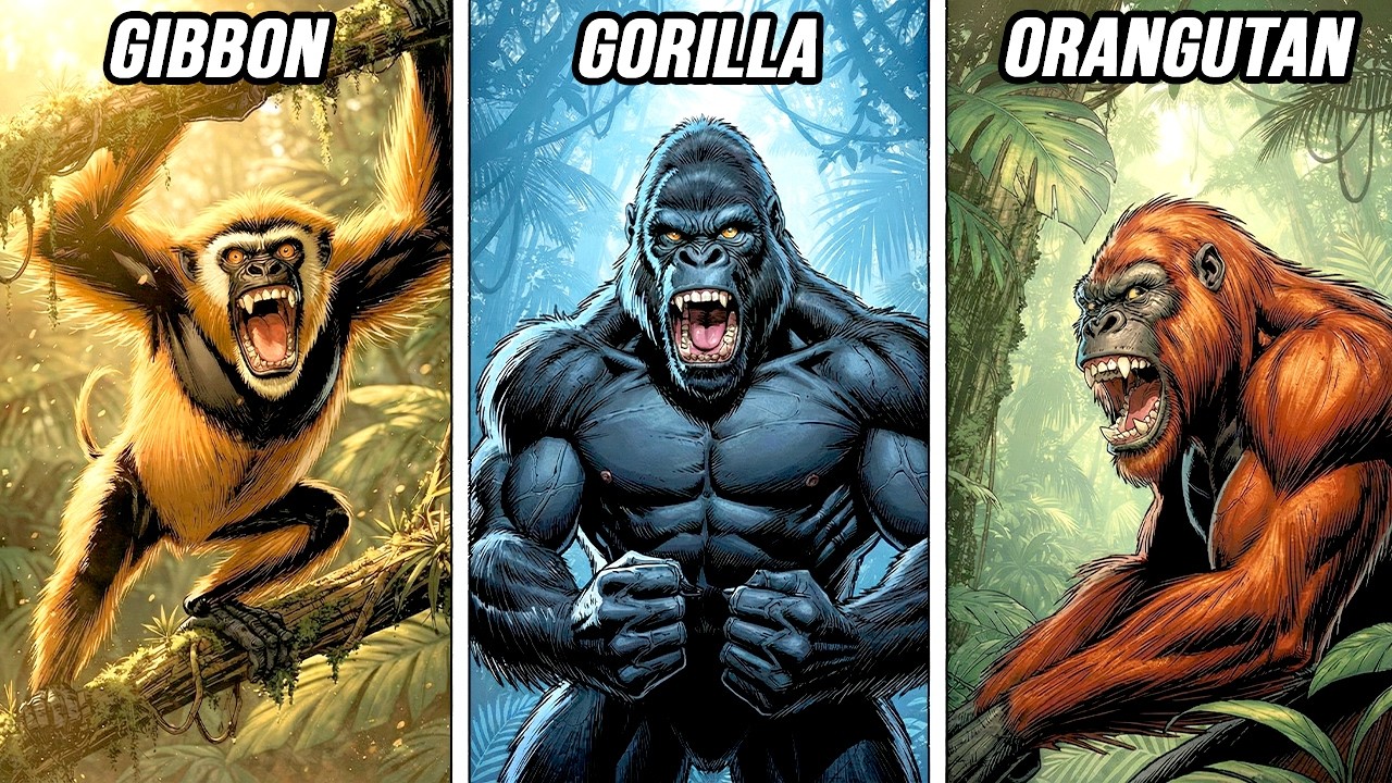 All MAJOR APE Species Explained