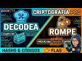 🔐 Criptografía: Rompiendo Hashes con CrackStation y Decodificando con CyberChef.