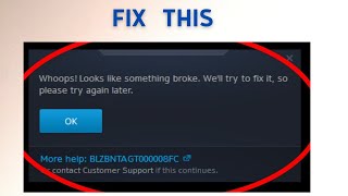 How to Fix Error BLZBNTAGT000008FC on Battle.net