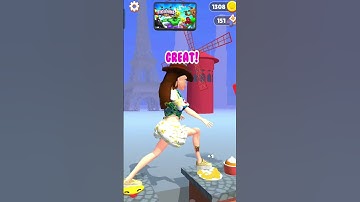 ASMR Tippy Toe Try Again |tippy toe3D  level 675 #Xshorts #tippytoe #satisfying #asmr