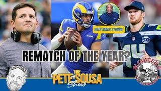 Pete Sousa Show LIVE! 2x Pro Bowler Mack Strong Joins to Preview Rams vs. Seahawks NFC Championship!