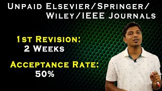 Unpaid Elsevier/Springer/Wiley/IEEE Journals II High Acceptance Rate II Journal Finder