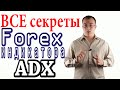 Индикатор ADX описание, настройка. Индикаторы Форекс