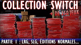 Collection Switch, plus de 250 jeux en boîte, partie 1