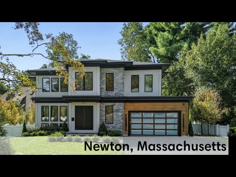 853 Dedham Street, Newton, MA home video tour