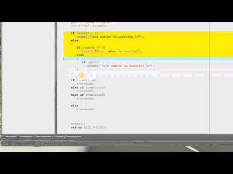 C Programming Tutorial 11 - if-else if statement