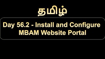 Day 56.2 Install and Configure MBAM WebSite Portal