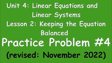 8th Grade Illustrative Mathematics: Unit 4; Lesson 2; Practice Problem 4 rev 11 2022