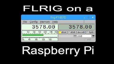 Install FLRIG on Raspberry Pi 3
