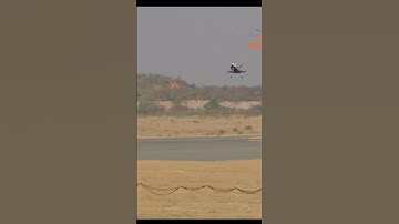 RLV landing experiment video by ISRO