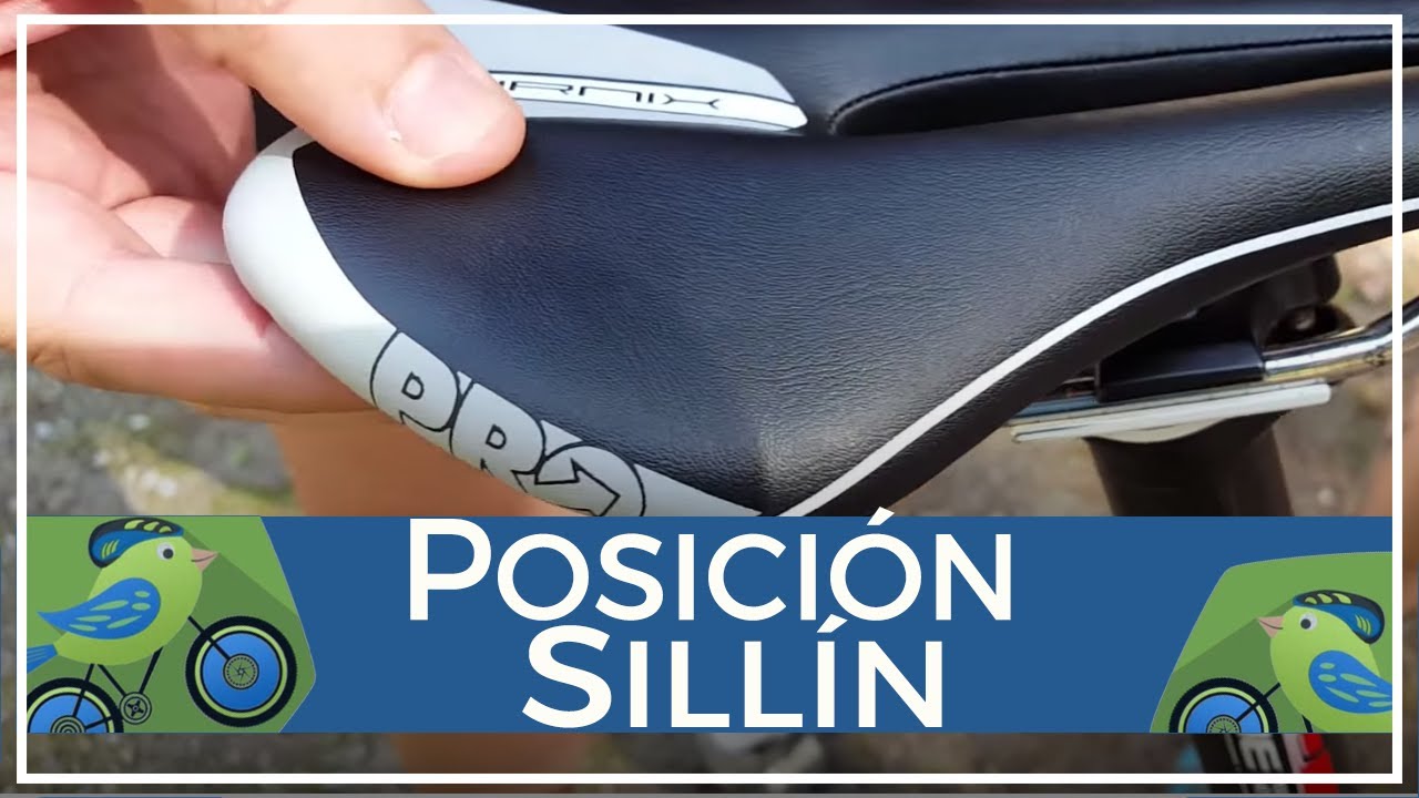 Como colocar y ajustar el sillín de tu bicicleta - Sillín Antiprostático