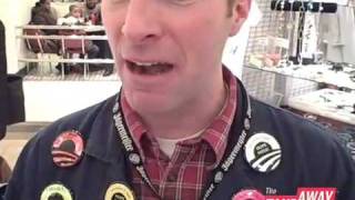 Famous Selling Obama buttons in Washington, D.C., for the inauguration Wealth