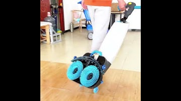 Mini Mop Autoscrubber Demo - Floor Cleaning Machine for Home, Factory, Warehouse, Offices