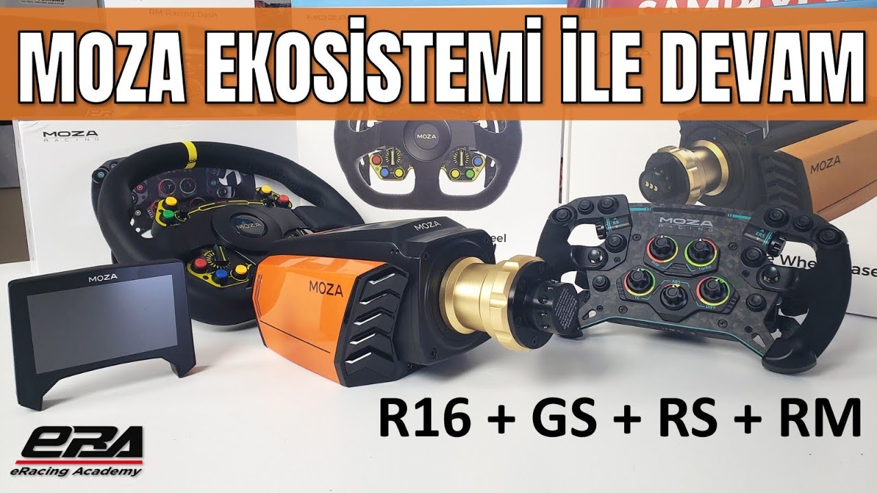 "Kutu Açılışı" - Moza Racing R16 Direct Drive Direksiyon - Moza Racing Ekosisteminden Bir Kesit