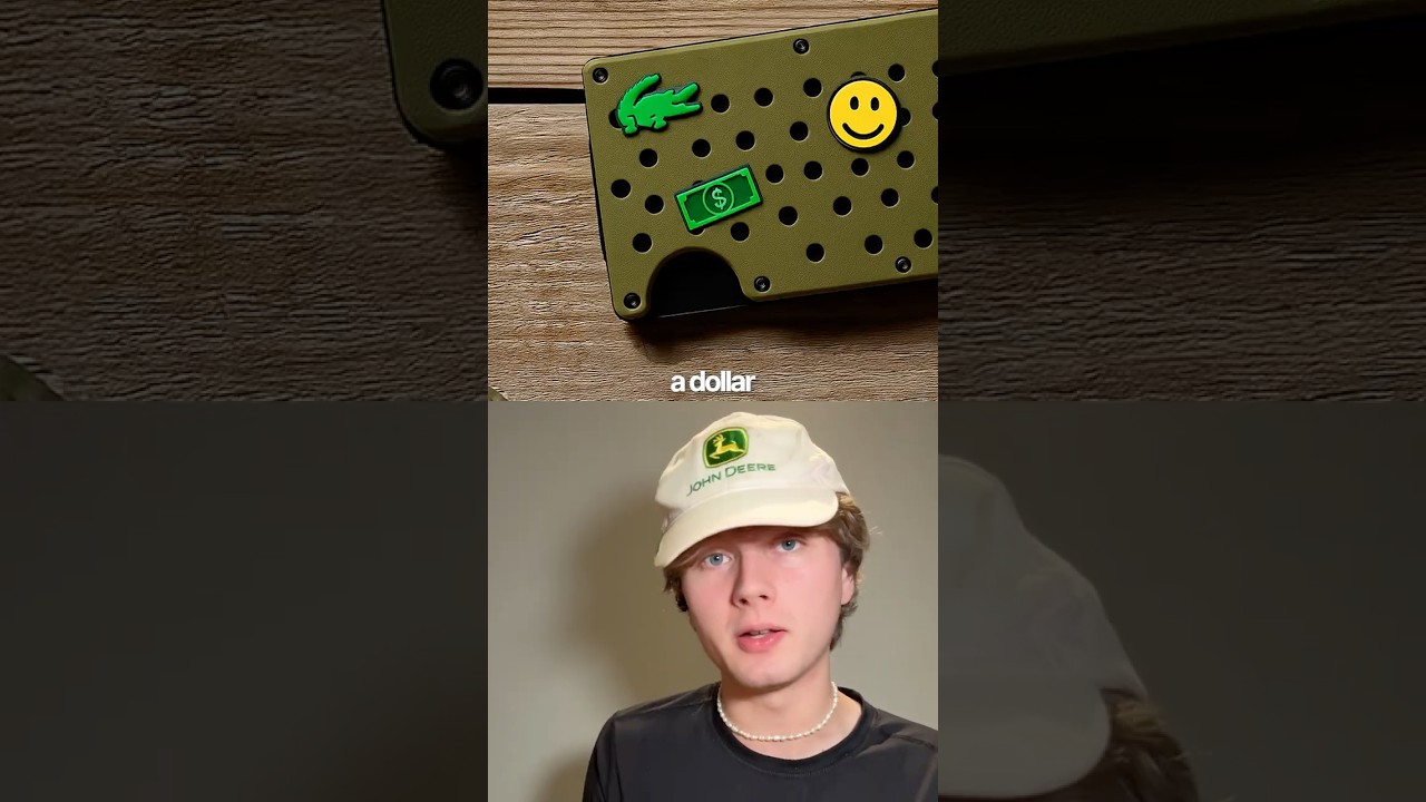 What if Crocs made a Wallet? #crocs #wallet @Ridge @Crocs