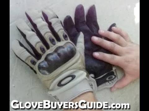 Oakley Factory Pilot Glove Size Chart