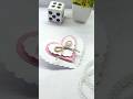 DIY Beautiful Heart shape Card#shorts