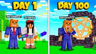 I Survived 100 Days Destroying EVERY Dungeon In Minecraft