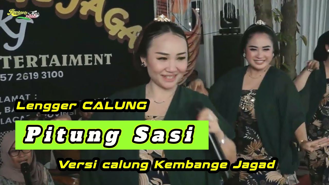PITUNGSASI CALUNG LENGGER  MODEREN  CAMPURSARI  VERSI KEMBANGE JAGAD  PALING NYLEKAMIN