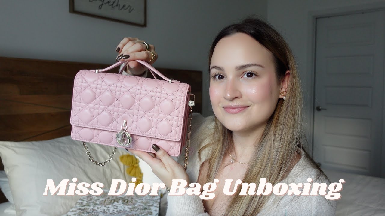 DIOR Miss Dior Mini Bag Rose Crème – Sartorial Avenue